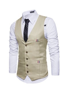 KUYING New Fashionable Herringbone Patterned Suit Vest  - Image 3