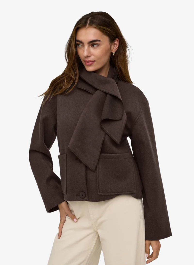 Only  Onlcarrie Scarf Jacket for Women | Best Price UAE