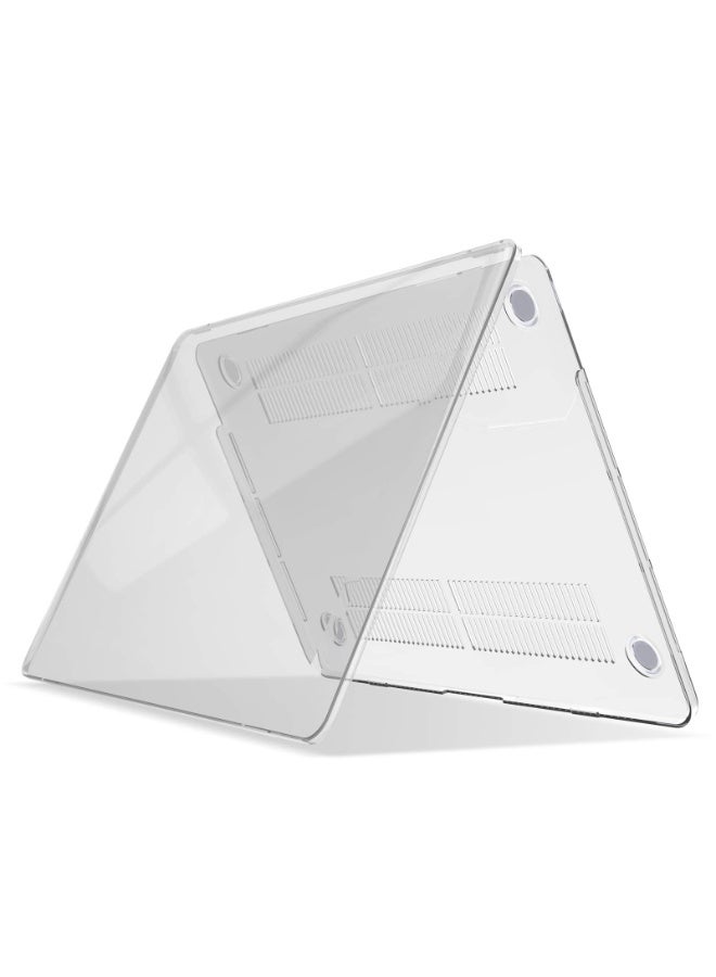 SANMUGEED Compatible with MacBook Pro 16 inch Case 2020 2019 Release A2141, Clear Plastic Laptop Hard Shell Case for MacBook Pro 16 Case with Touch Bar & Touch ID  - Image 1