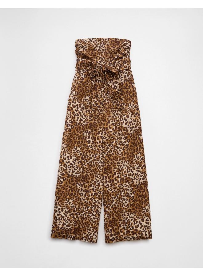 American Eagle AE Tube Tie Waist Jumpsuit  - Image 3