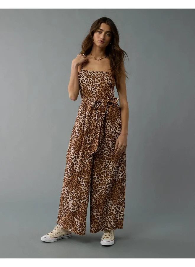 American Eagle AE Tube Tie Waist Jumpsuit