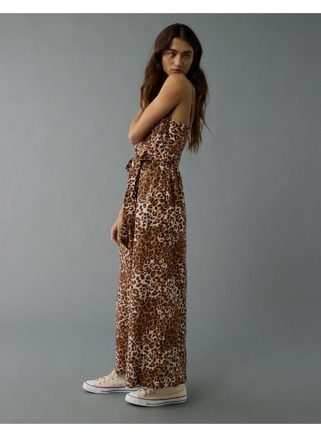 American Eagle AE Tube Tie Waist Jumpsuit  - Image 5