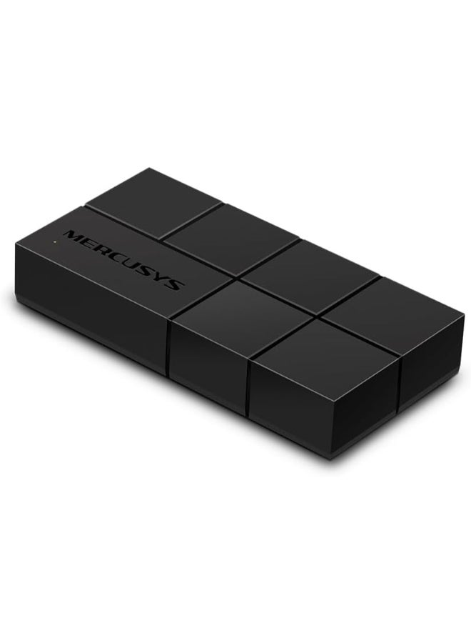 MERCUSYS 8-Port Gigabit Desktop Switch
PORT: 8× Gigabit Ports
SPEC: Desktop Steel Case, Wall Mounting
FEATURE: Plug and Play, Power Saving, Compact design Black - Image 3