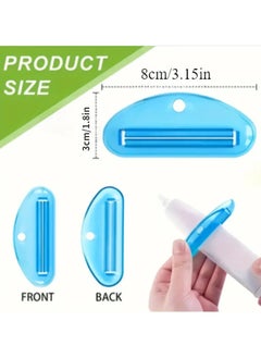Goolsky [Popular Choice] 4pcs Portable Tube Squeezer Set for Toothpaste, Facial Cleanser, and Paint - Easy Squeeze Dispenser, Toothpaste Squeezer, Every Last Drop  - Image 2