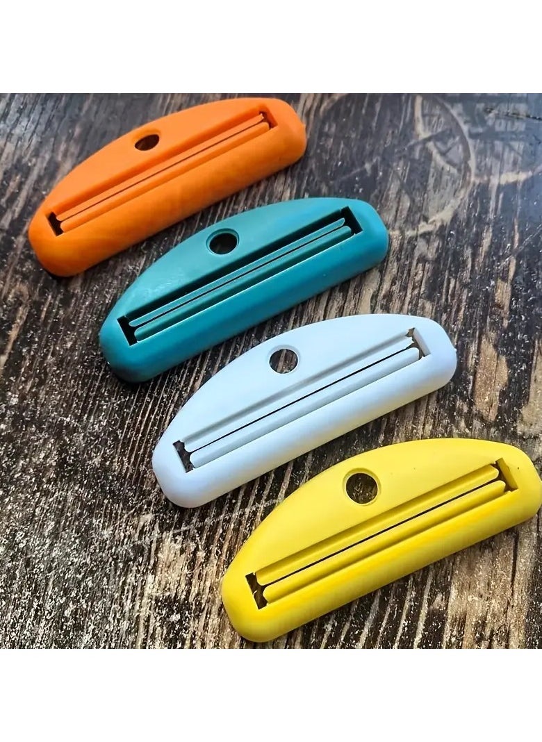 Goolsky - [Popular Choice] 4pcs Portable Tube Squeezer Set for Toothpaste, Facial Cleanser, and Paint - Easy Squeeze Dispenser, Toothpaste Squeezer, Every Last Drop - Image 1