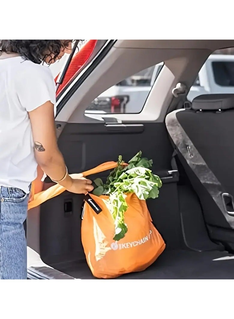 Kormesic Foldable Multi-Use Shopping Bag - Reusable Storage Organizer for Travel/Home (1pc) - Image 4