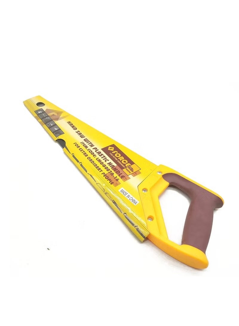 Force 16" 400mm Plastic Handle Hand Saw - Image 2