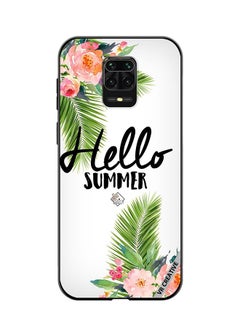 VR CREATIVE Protective Case Cover For Xiaomi Mi Note 10 Lite 5G Hello Summer Design Multicolour  - Image 1