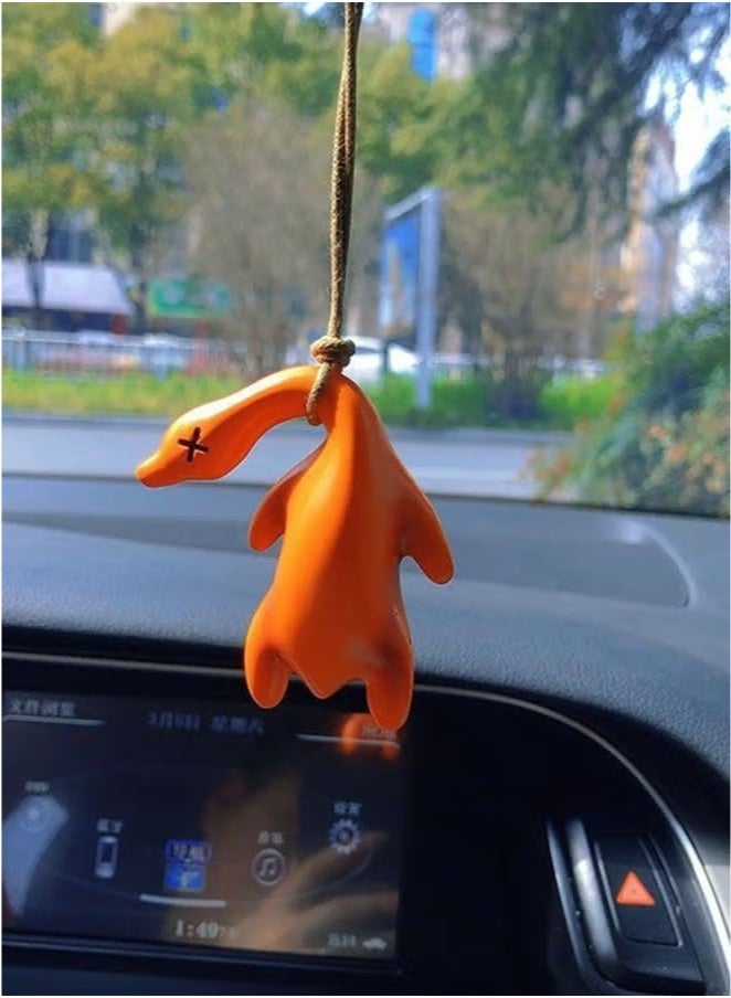3PCS Creative color-changing roast duck pendants, cute pendants that change color when exposed to ultraviolet light  - Image 4