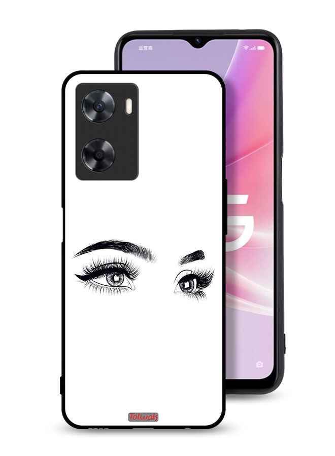 Tolwak Oppo A57s Protective Case Cover Eyes Art - Image 1