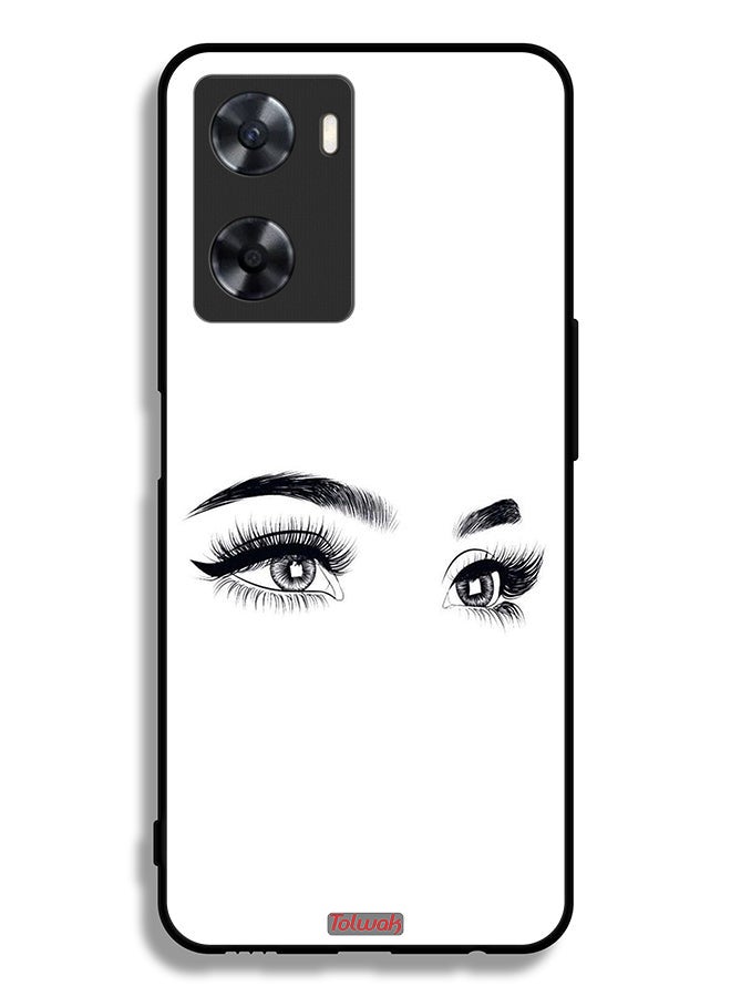 Tolwak Oppo A57s Protective Case Cover Eyes Art - Image 2
