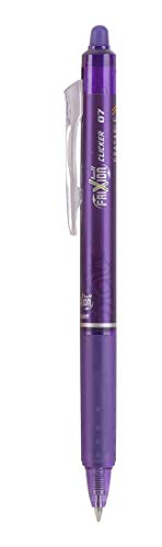 Pilot FriXion Clicker Erasable Gel Pens, Fine Point (0.7mm), Purple Ink, 12-Pack - Refillable, Smooth Writing Pens for School, Journaling, and Office Use - Image 3