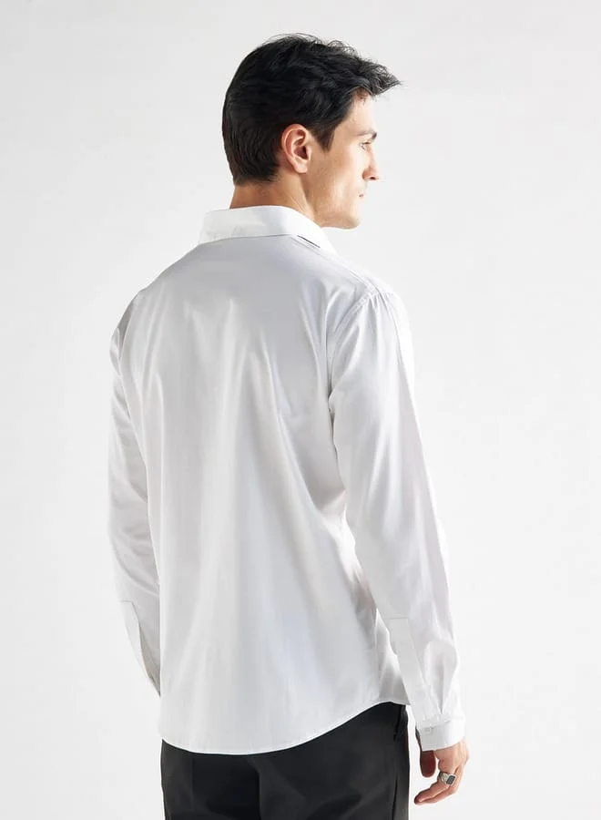 Splash FAV Dress Shirt with Sequin Bib
