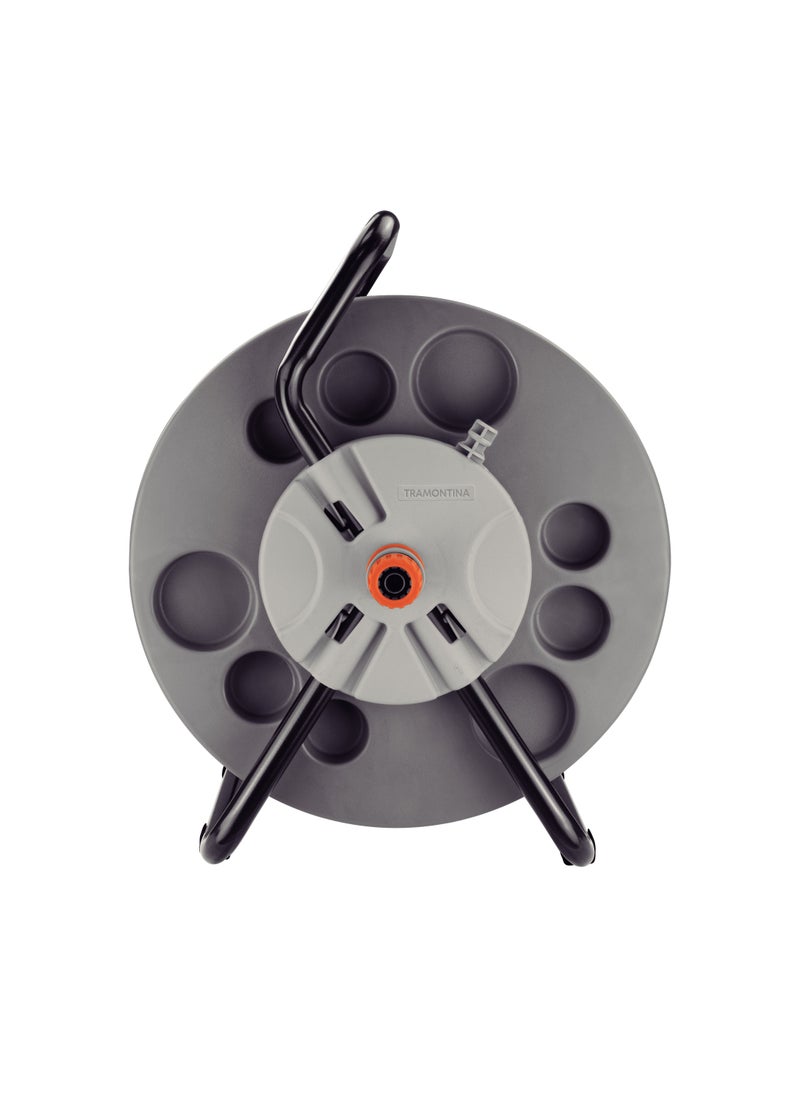 TRAMONTINA Since 1911,Made in Brazil- Hose Reel made with Heavy-duty Polypropylene and Storage Capacity up to 55m Hose with 1/2-inch Diameter  - Image 4