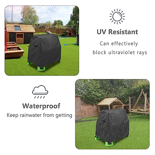 Aacabo Kids Water Table Cover Fit Rain Showers Splash Pond Water Table,Waterproof Dust Proof Anti-UV Outdoor Toys Cover-Cover only - Image 4