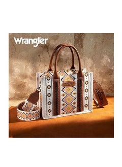 Wrangler Aztec Tote Bag for Women Boho Shoulder Purses and Handbags  - Image 2