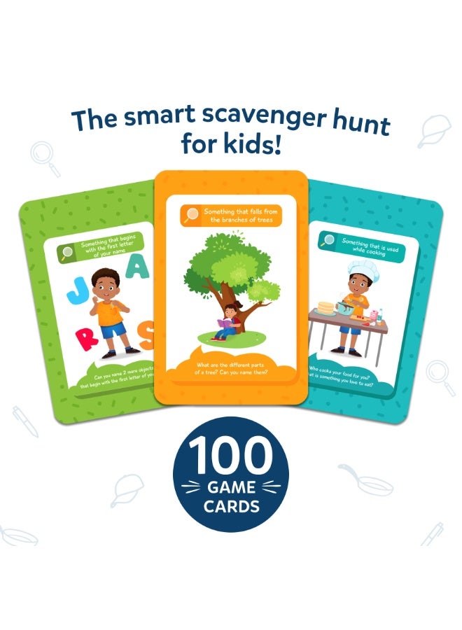 Skillmatics Card Game - Found It Indoor & Outdoor Combo, Scavenger Hunt for Kids, Scavenger Hunt for Kids, Girls, Boys, Fun Family Game, Gifts for Ages 4, 5, 6, 7 - Image 3