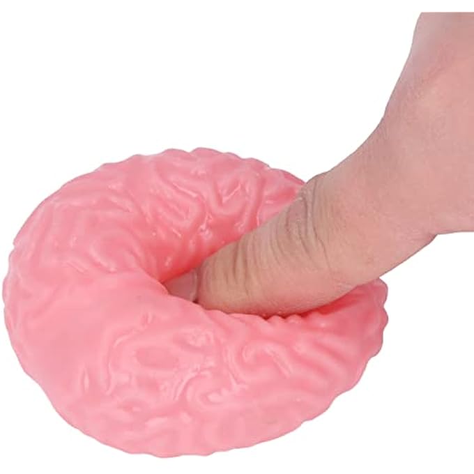 RIZGHWOY Odorless Brain Stress Relief Ball, 12 Pack, Eco-Friendly Sensory Compression Ball for Unique Birthday - Image 2