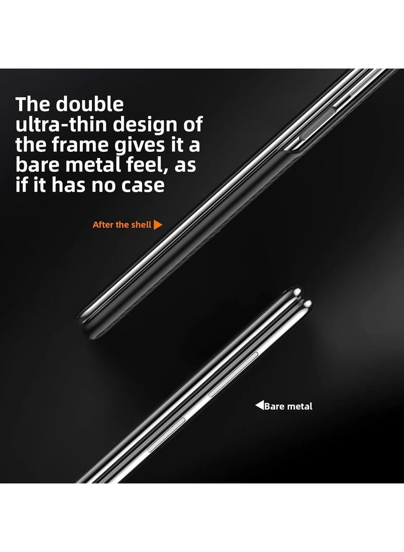 عام متوافق مع الشرف ماجيك فولت 5 2025 حافظة جلدية ألياف الكربون المغناطيسي الوجه حافظة هاتف ذكي ل ماجيك فولت 5 2025 محكم ماتي غطاء قذيفة الجلد الوفير درع - Image 4