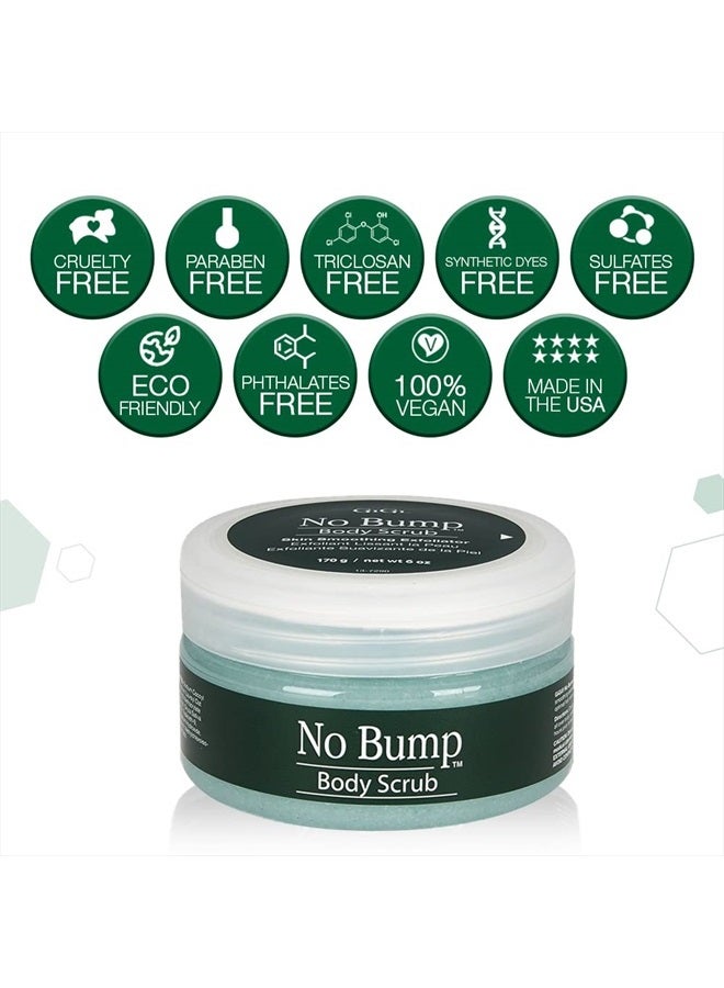 GiGi No Bump Body Scrub - Exfoliating Scrub for Ingrown Hair & Razor Bumps, Pre & Post-Waxing Treatment, Smooths Skin & Prevents Irritation, 6 oz, 1 Pack - Image 5