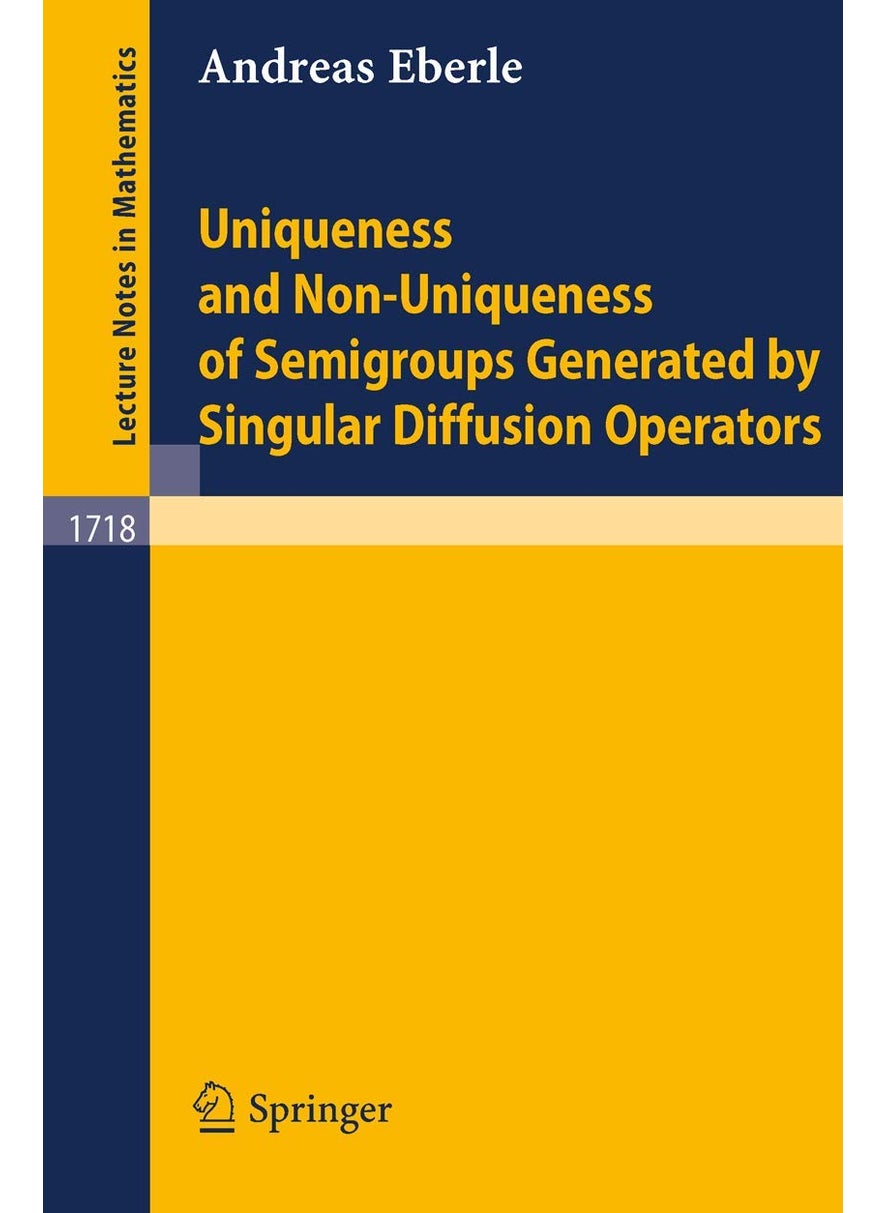 Uniqueness and Non-Uniqueness of Semigroups Generated by Singular Diffusion Operators 