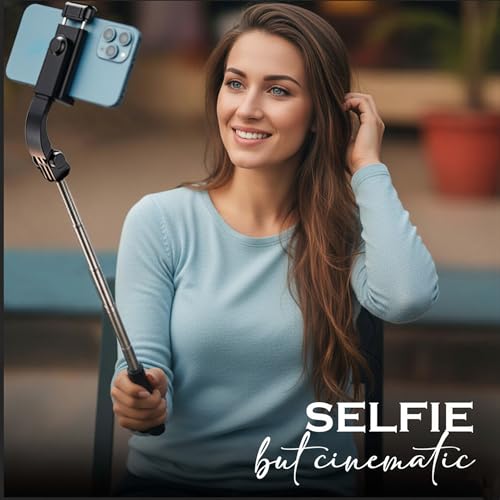 Kratos K51, 67Inch/ 170cm Long Selfie Stick Tripod with Wireless Remote, Long Tripod Stand with 360° Rotation, Compatible with Mobile/GoPro for Travel,Compatible with iPhone & All Smartphones - Image 4
