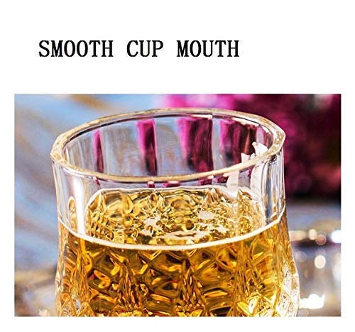 Vilon Italian Premium Classic Red Wine Glasses Set Crystal Shine Wine Glass 200 ML 8 - Image 3