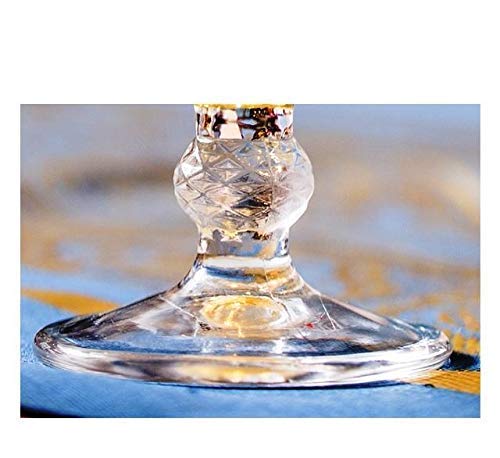 Vilon Italian Premium Classic Red Wine Glasses Set Crystal Shine Wine Glass 200 ML 8 - Image 2