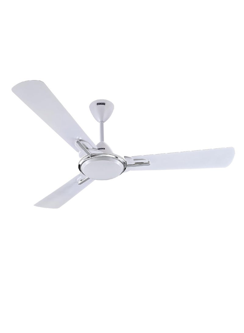 أوشا USHA Striker One 1200mm Energy Saving High Speed Decorative Ceiling Fan (Pearl White) - Image 1