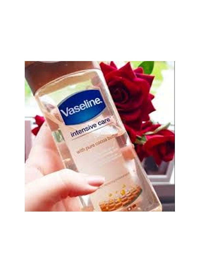 Vaseline Intensive Care Cocoa Radiant Body Oil 200ml Two pieces - Image 4