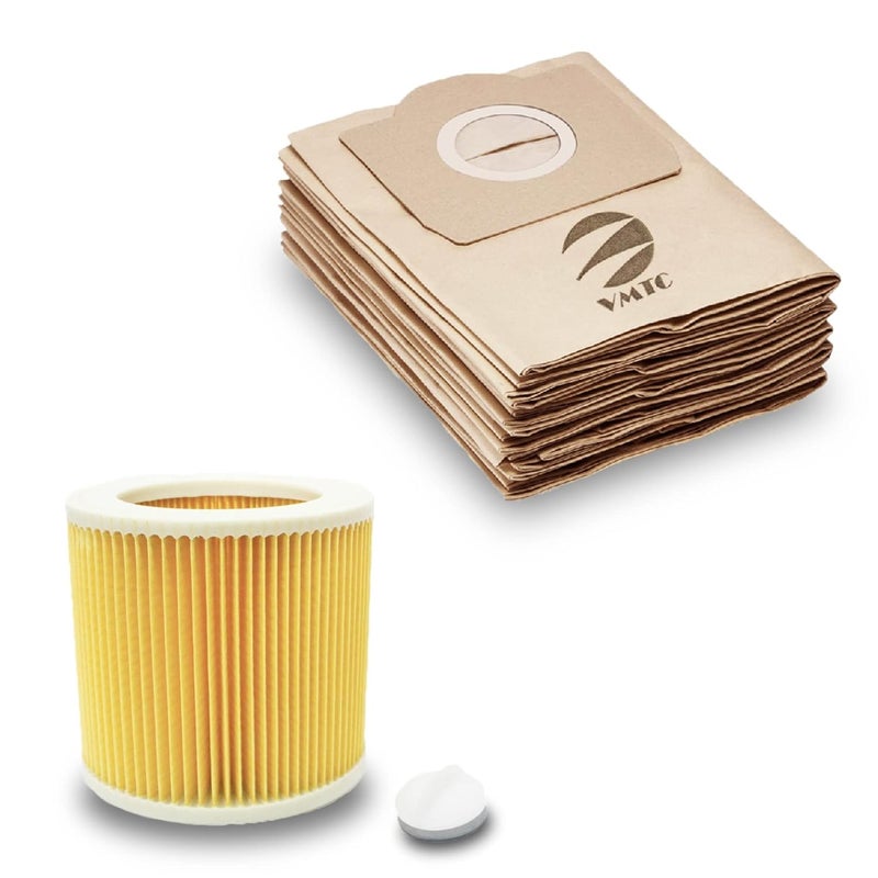 VMTC طقم فلتر لتنظيف المكانس الكهربائية WD3 الرطبة والجافة - Image 1