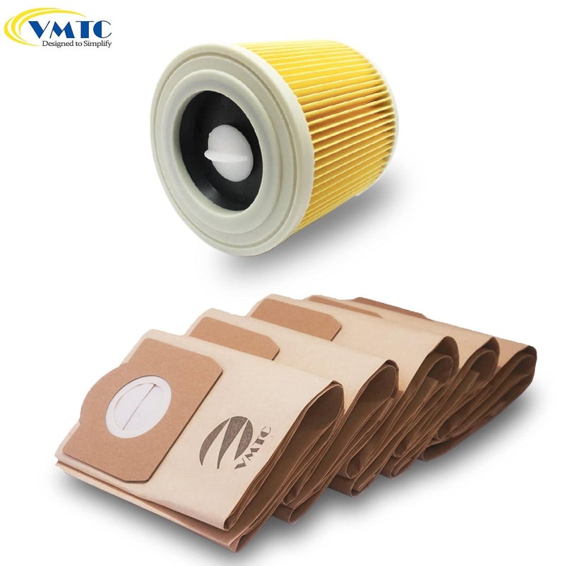 VMTC طقم فلتر لتنظيف المكانس الكهربائية WD3 الرطبة والجافة - Image 2