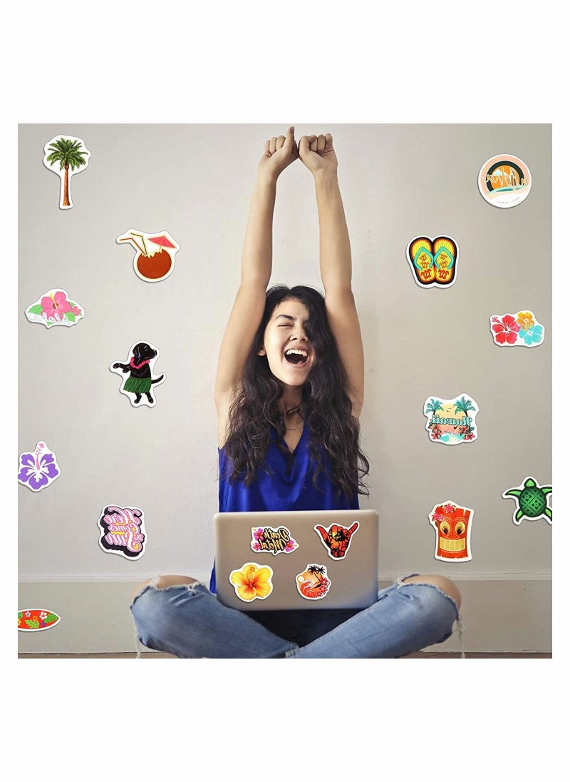 Y&D 100Pcs Colorful Cute Stickers Waterproof Funny Vinyl for Hydro Flask Water Bottle Laptop Skateboard Computer Kids Teens Girls Aesthetic Packs  - Image 4
