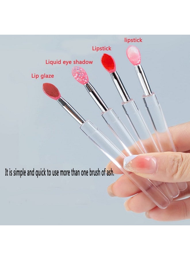 TEONEI Silicone Lip Brushes With Coverslipstick Lip Gloss Applicator Brushesmakeup Beauty Brushes6Pcs - Image 3