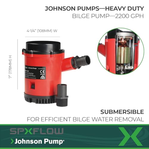 Johnson Pump مضخة بيلج جونسون 22004 2200 جالون في الساعة - Image 2