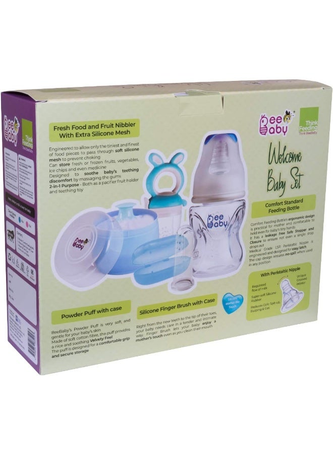 Beebaby Welcome Baby Set - Blue - Image 4