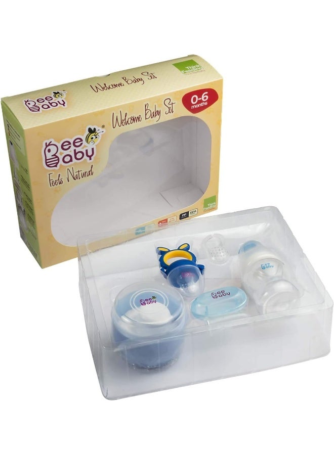 Beebaby Welcome Baby Set - Blue - Image 3