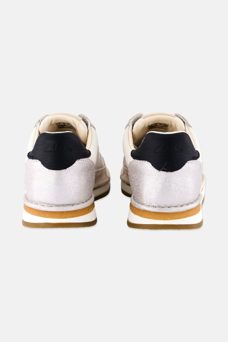 clarks Women Standard Fit Craft Tor Casual Shoes, Off White  - Image 2