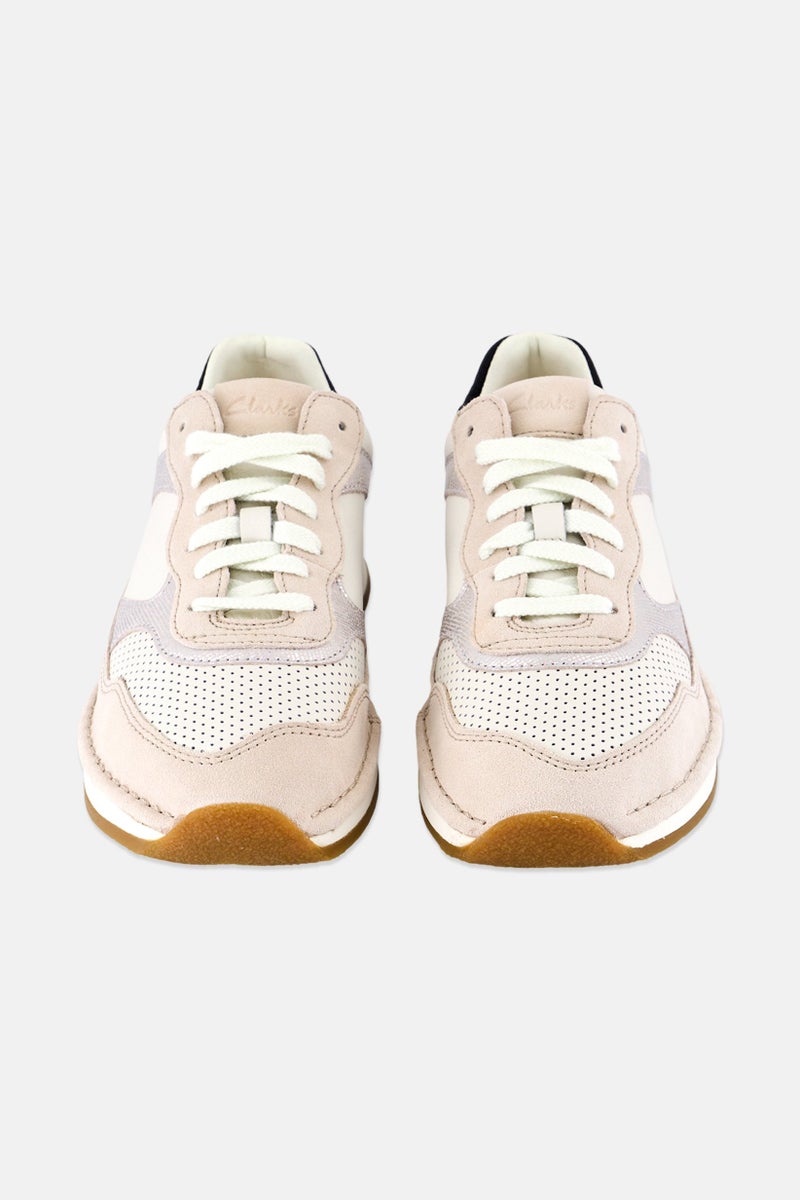 clarks Women Standard Fit Craft Tor Casual Shoes, Off White  - Image 4