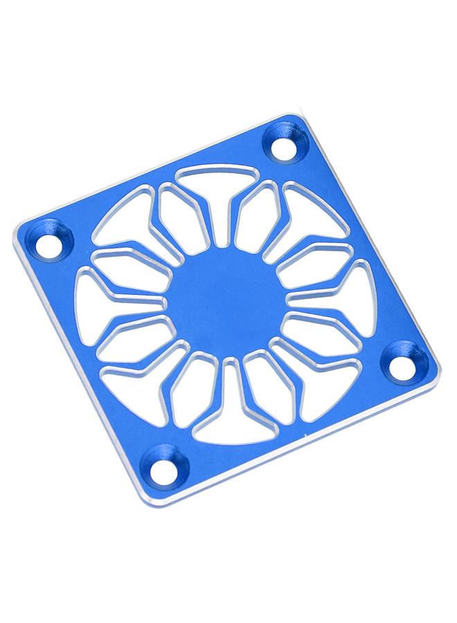Loquat RC Cooling Fan Cover Electric Motor Cooling Fan Cover Aluminium Alloy Cooling Fan Protector for RC Car Blue - Image 4