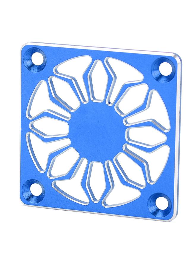 Loquat RC Cooling Fan Cover Electric Motor Cooling Fan Cover Aluminium Alloy Cooling Fan Protector for RC Car Blue - Image 3