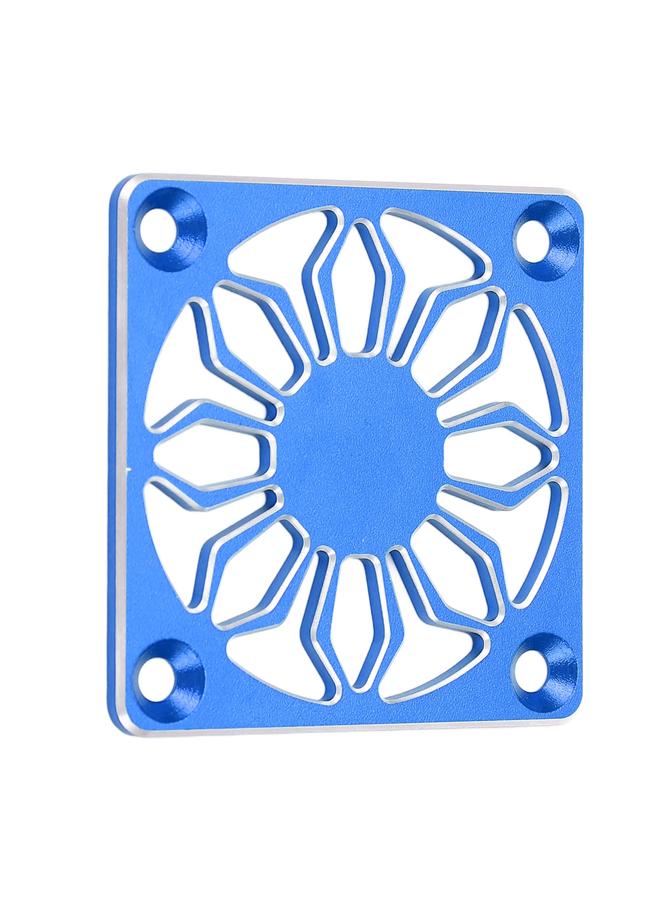Loquat RC Cooling Fan Cover Electric Motor Cooling Fan Cover Aluminium Alloy Cooling Fan Protector for RC Car Blue - Image 2