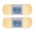 Hobby Lobby I Love This Yarn 4 Medium 100 Acrylic Yarn for Crocheting Knitting Blankets Hats Accessories Set of 2 340 Buttercup - Image 2