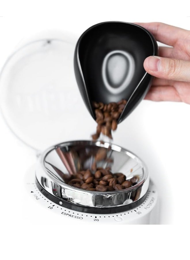 Super ZYouth Coffee Beans Dosing Cup,Weigh Coffee Bean Container,Bright Black Ceramic Tea Vessel,Loose Tea and Flower Petals Tea Set  - Image 4