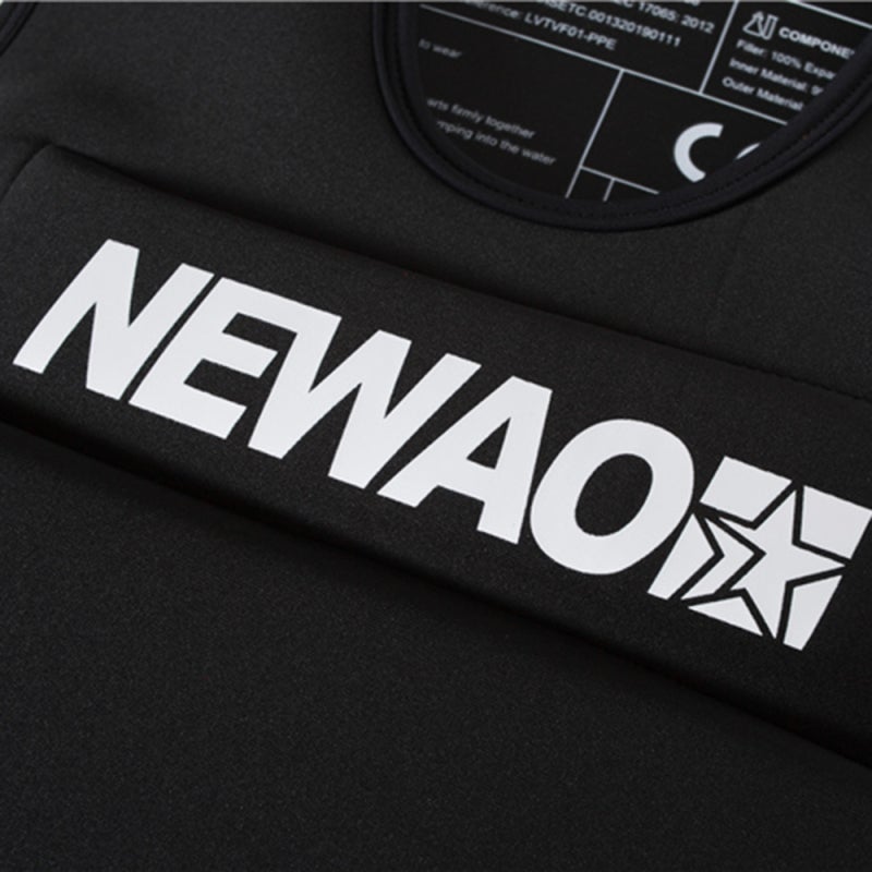 NEWAO Life Jacket: L Size Neoprene Outer & Floatation Foam Filler - Side Zip Closure 2 Adjustable Belts Safety Life Vest for Water Sports Swimming Surfing Sailing Snorkeling - Image 5