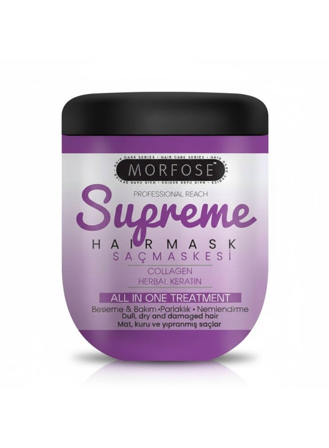 مورفوز قناع مورتفوز سوبريم 500 مل - علاج شامل للشعر الباهت، الجاف، والتالف - Image 1