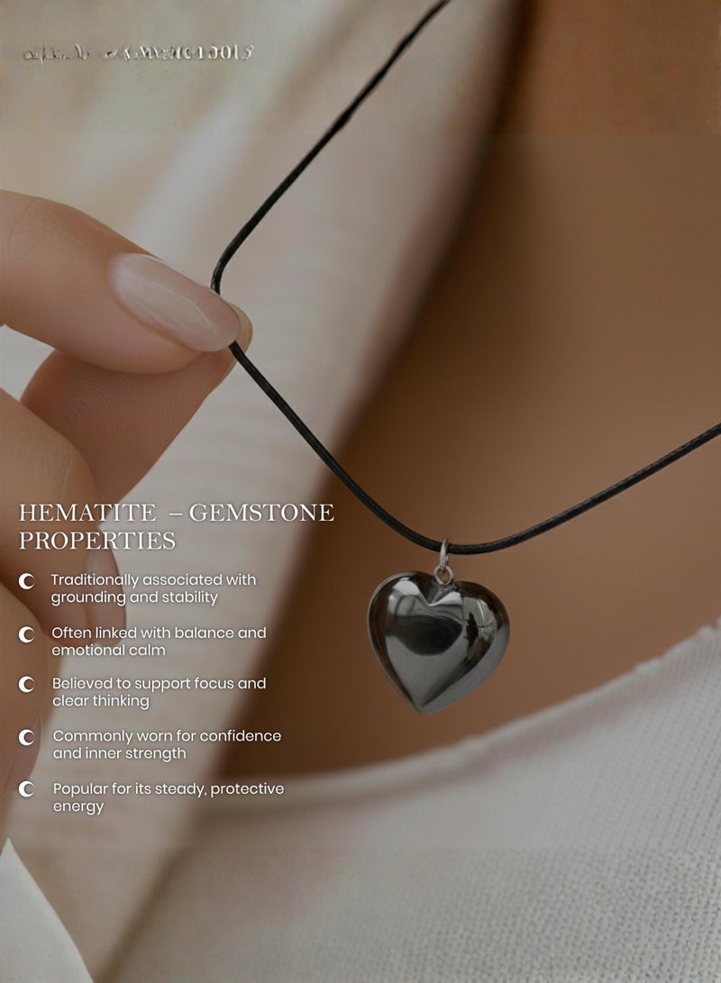 British Fossils Natures Gift Necklace Hematite - Image 5