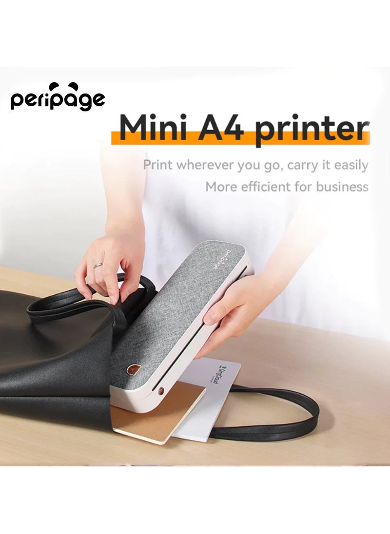 PeriPage PeriPage A40 Portable Thermal Printer Inkless Wireless Mobile PDF Photo Printer  - Image 2