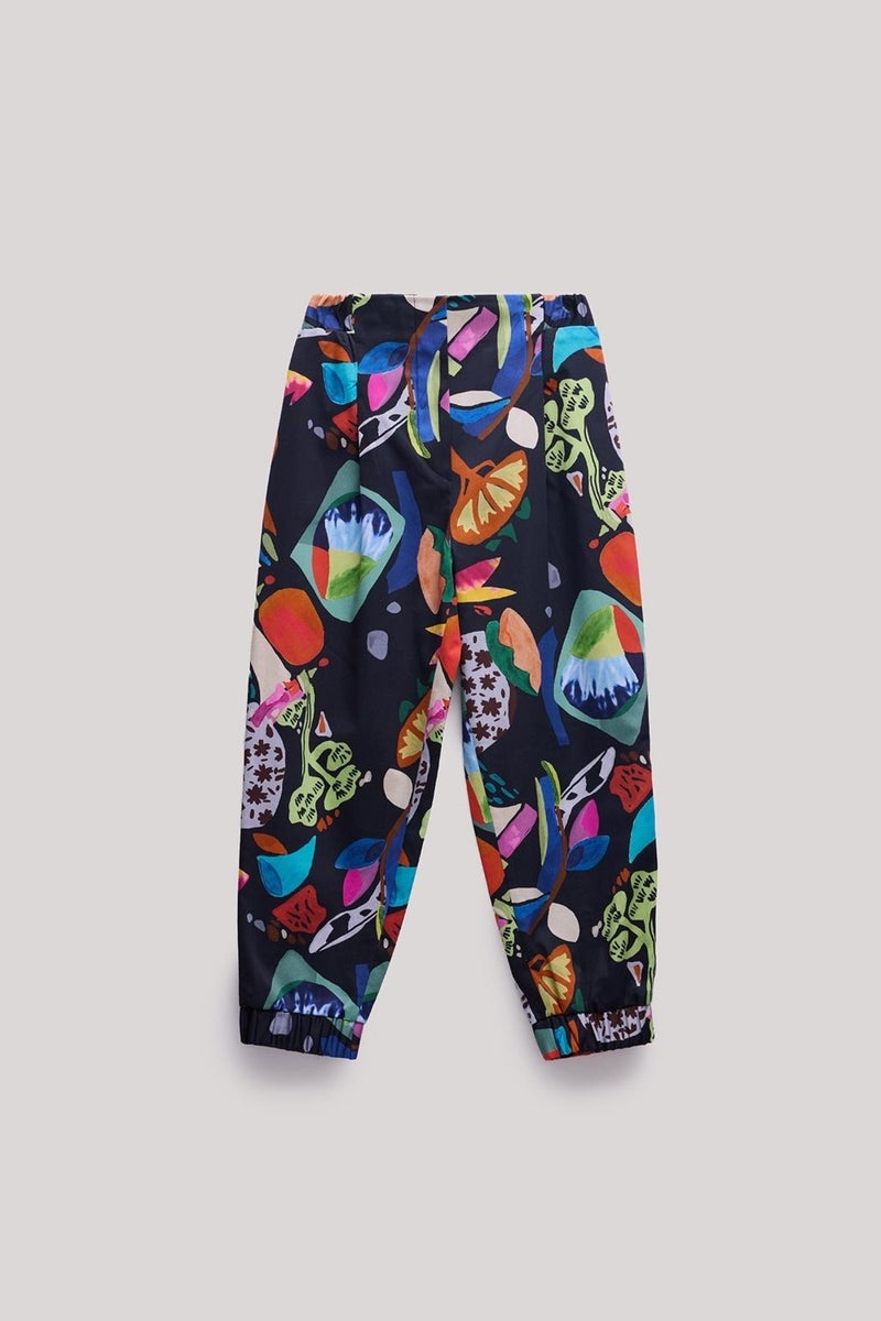 LIA LEA Bg Store Girl Patterned Trousers - Image 3