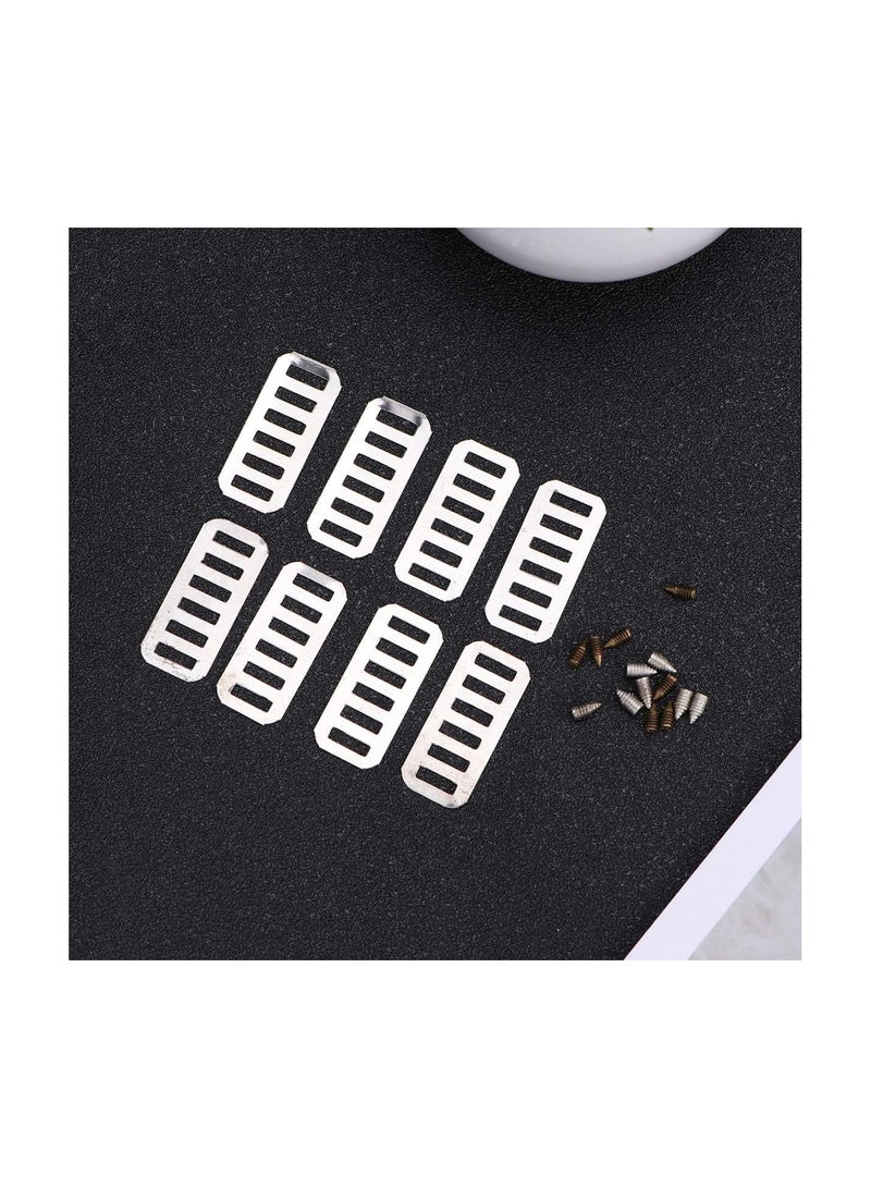 GGOOT Tuck Lock Clasp Catch Purse Thumb Lock Purse Buckle Fasteners for DIY Craft Bag Handbag Making 4Pcs  - Image 4